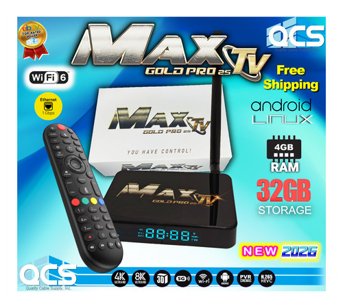 Maxtv gold pro max - gold,